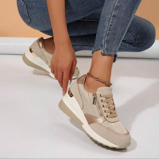 Aurelle Zip Sneakers