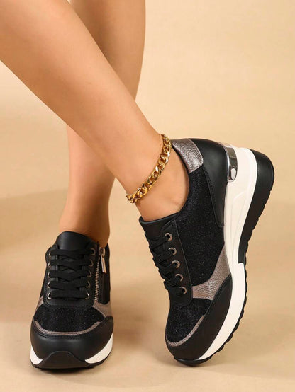 Aurelle Zip Sneakers