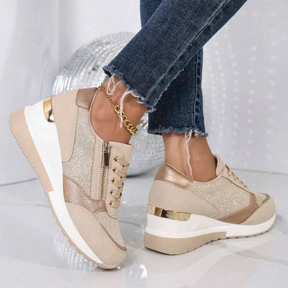 Aurelle Zip Sneakers