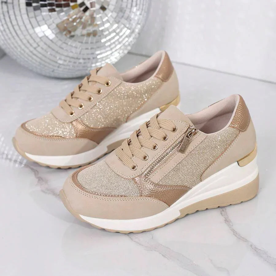 Aurelle Zip Sneakers