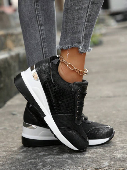 Aurelle Zip Sneakers