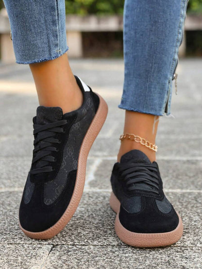 Mercer Court Black Gum Sneakers