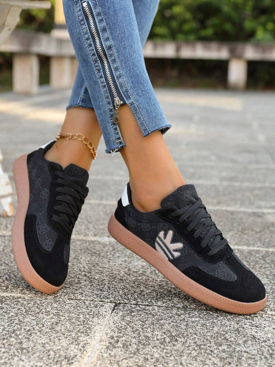 Mercer Court Black Gum Sneakers