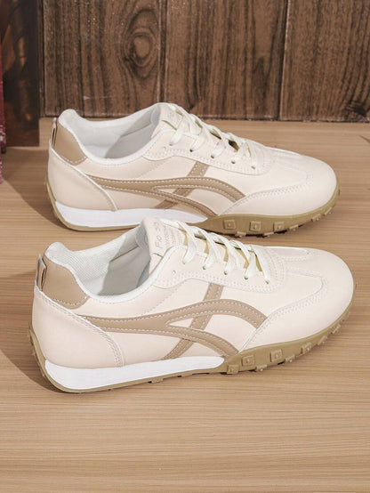 Riverton Court Retro Stripe Gum Sneakers