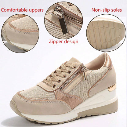 Aurelle Zip Sneakers