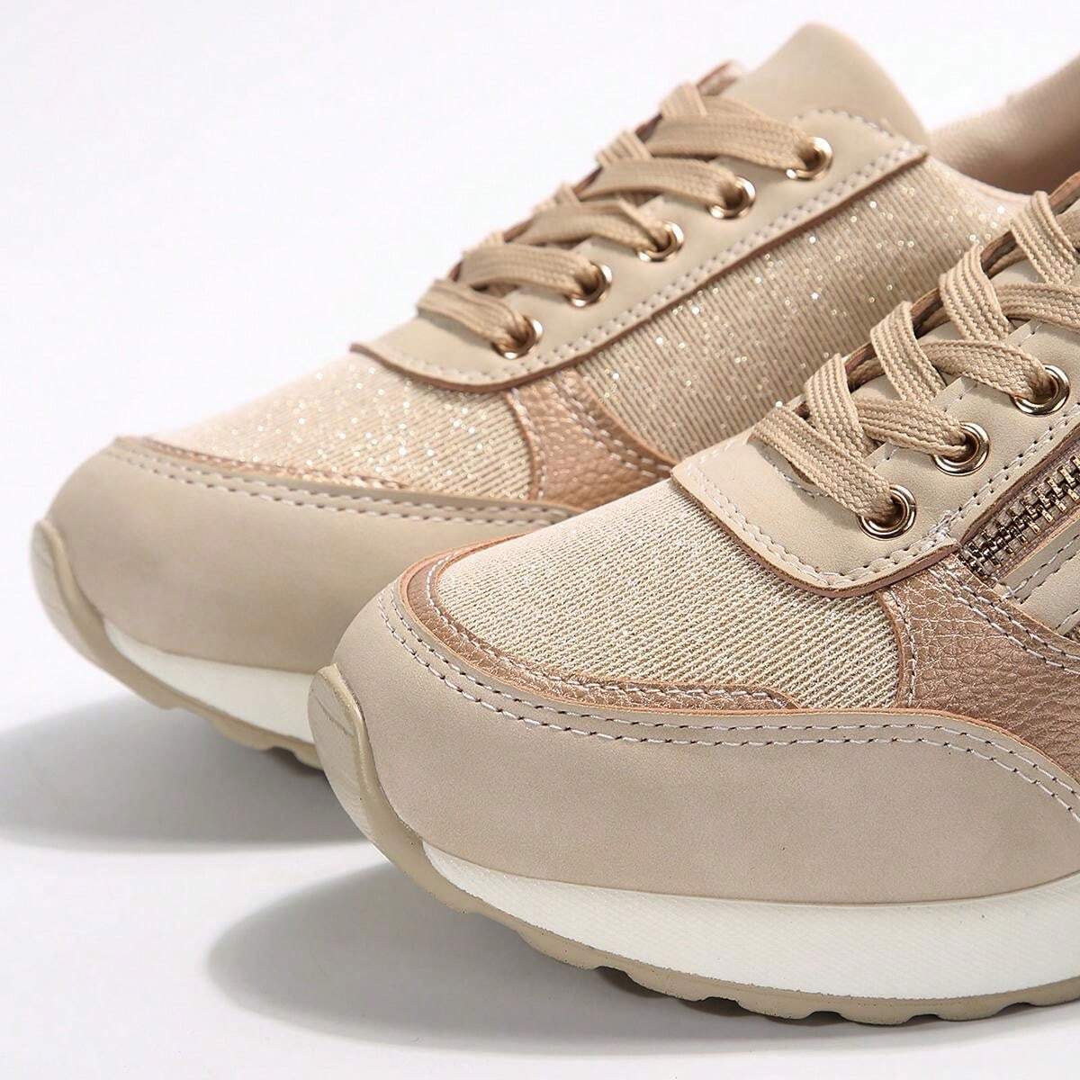Aurelle Zip Sneakers