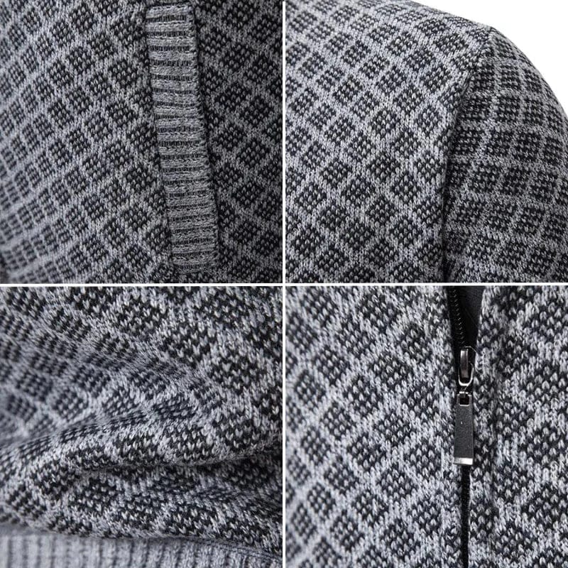 Marcus Zip-Up Sweater