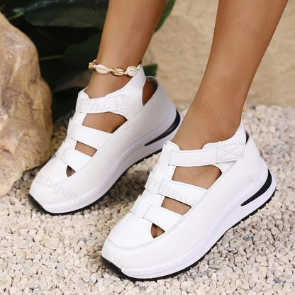 Solenne Casual-Plateau-Sandalen