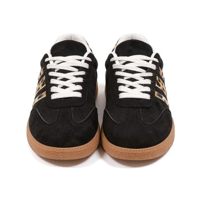 Samba Retro Black Leopard Turnschuhe