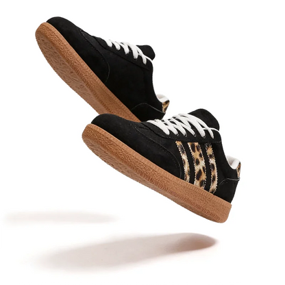 Samba Retro Black Leopard Turnschuhe