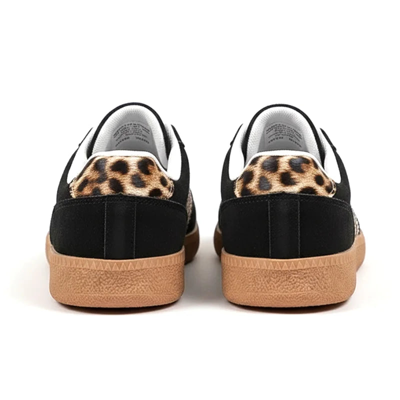 Samba Retro Black Leopard Turnschuhe