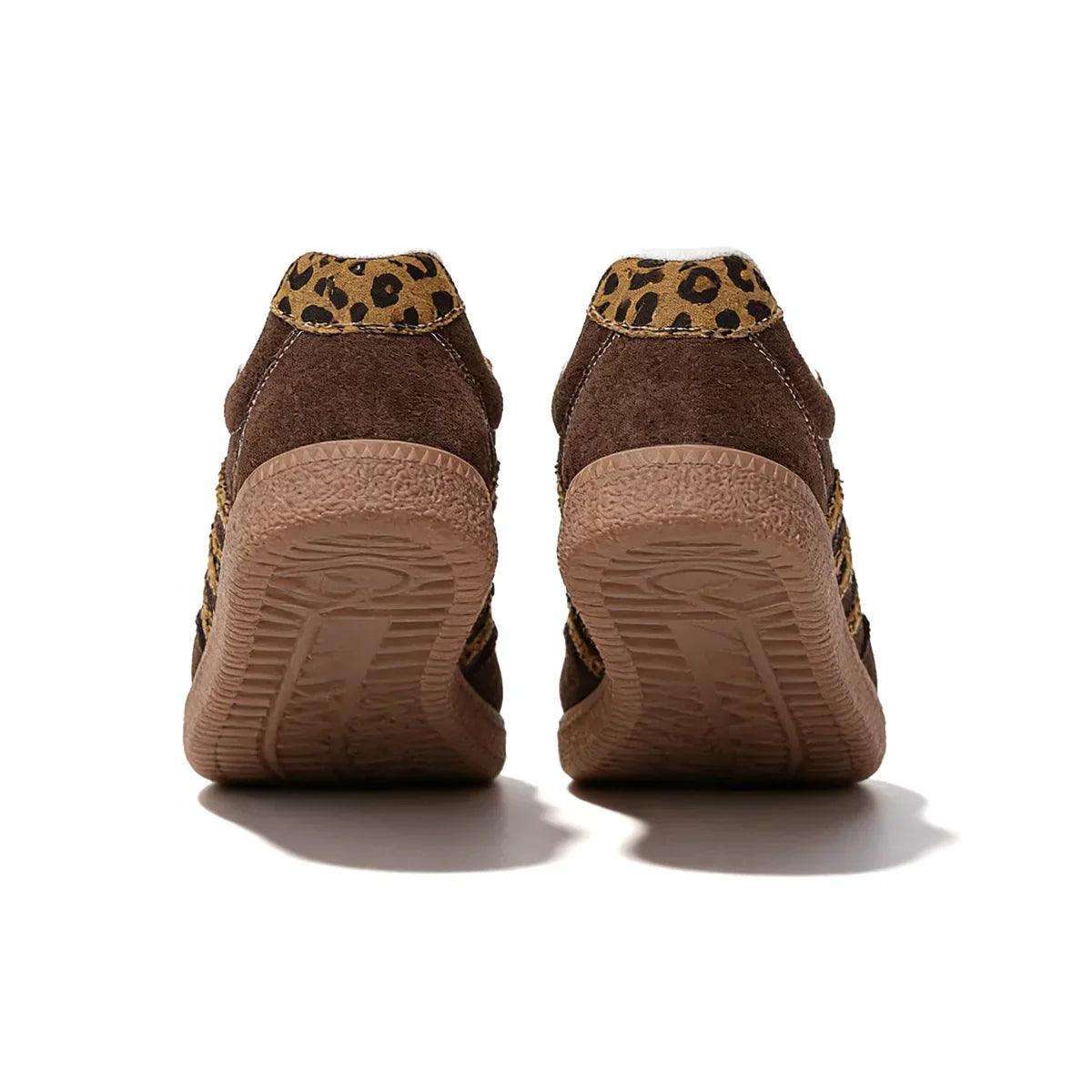 Samba Retro Brown Leopard Sneakers