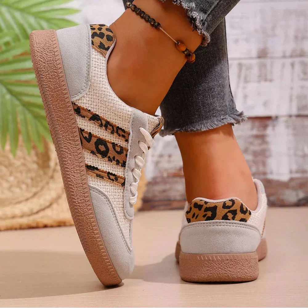 [Limited Edition] Samba Retro Leopard Sneakers
