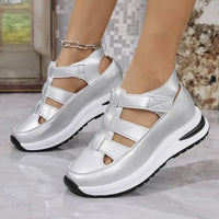 Solenne Casual-Plateau-Sandalen