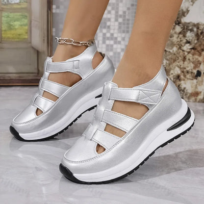 Solenne Casual-Plateau-Sandalen