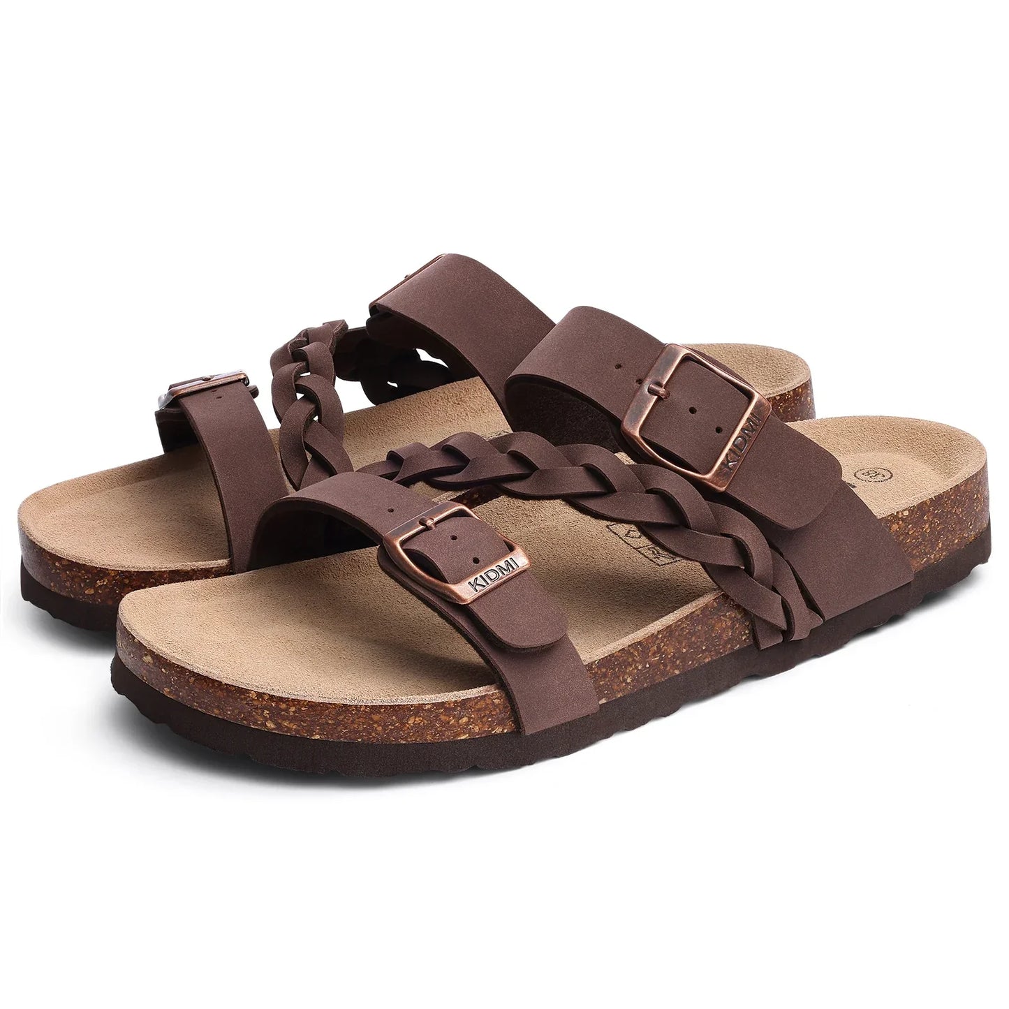 Arden Braided Cork Comfort Sandals