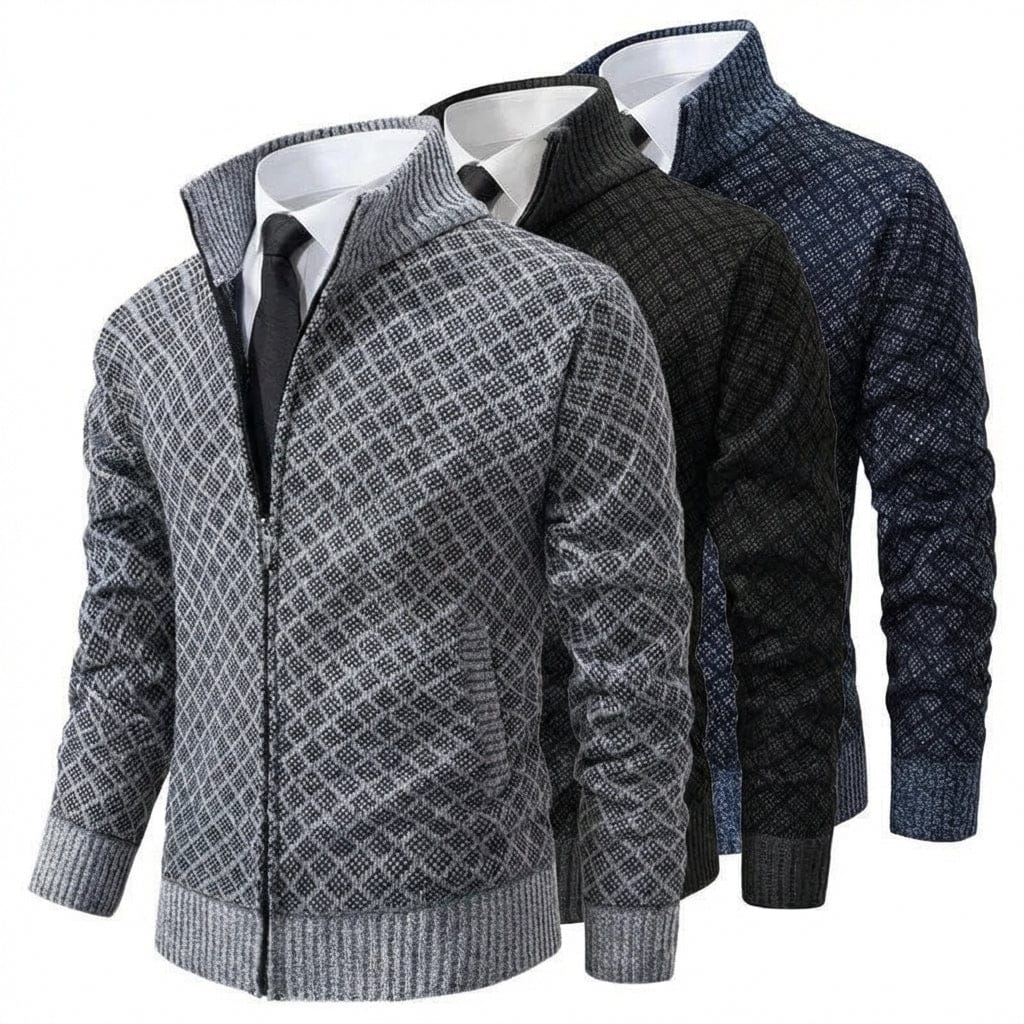 Marcus Zip-Up Sweater